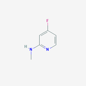 molecular formula C6H7FN2 B8120631 4-fluoro-N-methylpyridin-2-amine 