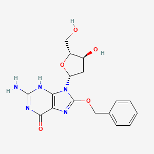 molecular formula C17H19N5O5 B8120702 CID 11257306 