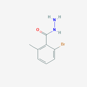 molecular formula C8H9BrN2O B8120981 2-Bromo-6-methylbenzohydrazide 