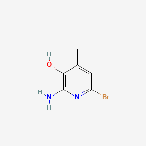 2-Amino-6-bromo-4-methylpyridin-3-ol