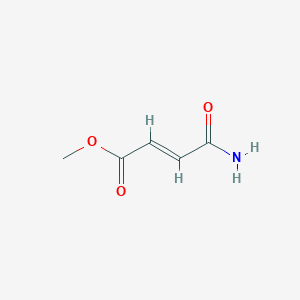 molecular formula C5H7NO3 B8121495 methyl (E)-4-amino-4-oxobut-2-enoate CAS No. 6971-10-4