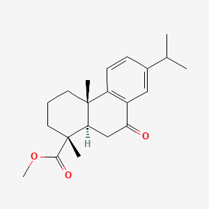molecular formula C21H28O3 B8121550 7-氧代脱氢枞酸甲酯 CAS No. 17751-36-9