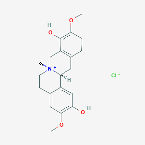 molecular formula C20H24ClNO4 B8121583 Cyclanoline (chloride) 