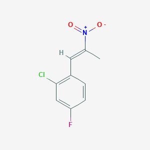 1-(2-Chloro-4-fluorophenyl)-2-nitropropene