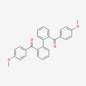 molecular formula C28H22O4 B8121689 2,2'-Dianisoyl-diphenyl CAS No. 20837-34-7