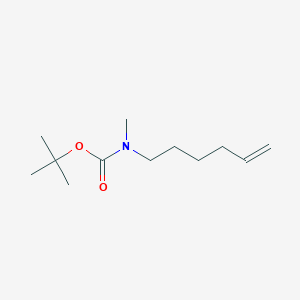 molecular formula C12H23NO2 B8121693 Hex-5-enyl-methyl-carbamic acid tert-butyl ester 