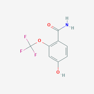 4-Hydroxy-2-(trifluoromethoxy)benzamide