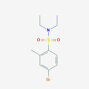 4-BRomo-N,N-diethyl-2-methylbenzenesulfonamide