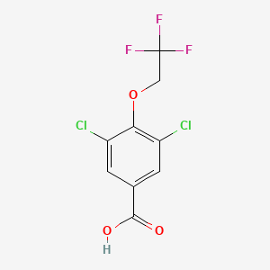 3,5-Dichloro-4-(2,2,2-trifluoroethoxy)benzoic acid