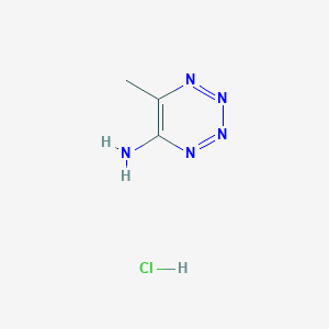 6-Methyltetrazin-5-amine;hydrochloride