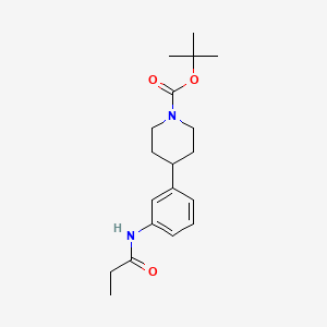 Tert-butyl 4-[3-(propionylamino)phenyl]-1-piperidinecarboxylate