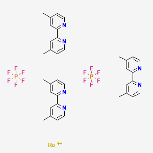 molecular formula C36H36F12N6P2Ru B8121928 Ru(DMB)3(PF6)2 