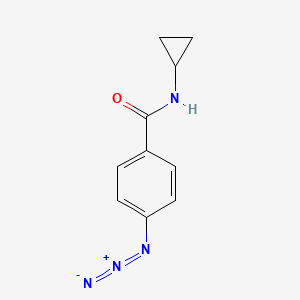 4-Azido-n-cyclopropylbenzamide