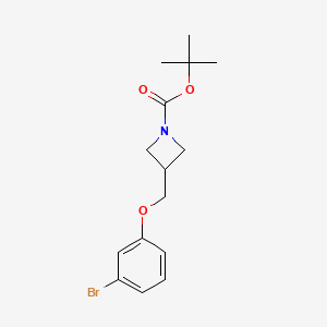 3-(3-Bromophenoxymethyl)-azetidine-1-carboxylic acid tert-butyl ester