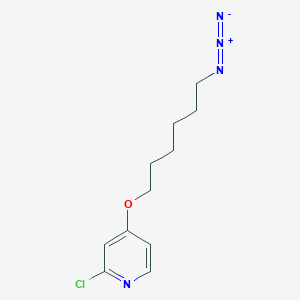 4-(6-Azidohexyloxy)-2-chloropyridine