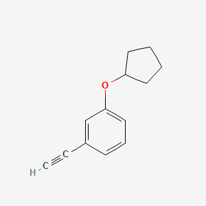 1-Cyclopentyloxy-3-ethynylbenzene