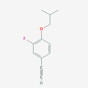 4-Ethynyl-2-fluoro-1-isobutoxybenzene