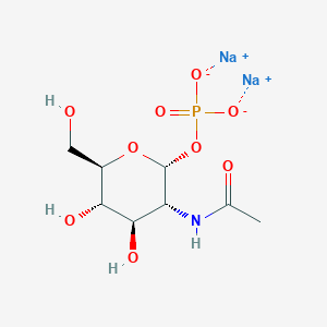 molecular formula C8H14NNa2O9P B8122664 N-Acetyl-D-glucosamine-1-phosphate disodium salt 