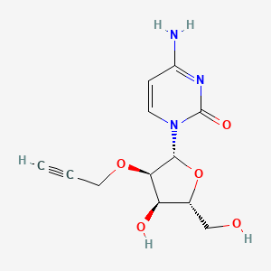 molecular formula C12H15N3O5 B8122686 2'-O-炔丙基胞苷 