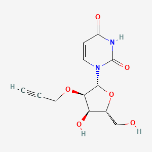 molecular formula C12H14N2O6 B8122692 2'-O-propargyl-uridine 