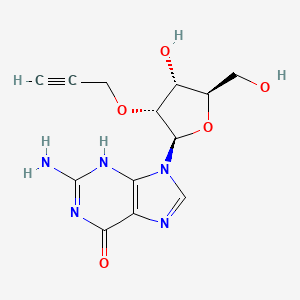 molecular formula C13H15N5O5 B8122697 CID 10734528 