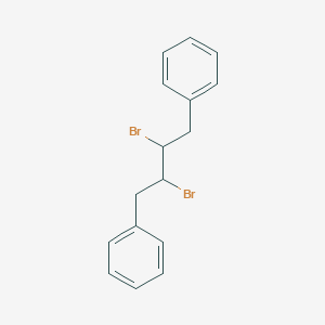 molecular formula C16H16Br2 B8122813 2,3-Dibromo-1,4-diphenylbutane 