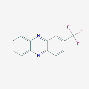 molecular formula C13H7F3N2 B8122863 2-(Trifluoromethyl)phenazine 