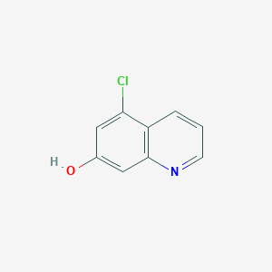 molecular formula C9H6ClNO B8122986 5-Chloroquinolin-7-ol 