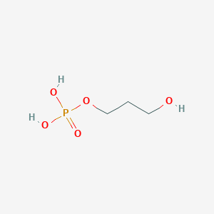 molecular formula C3H9O5P B081231 磷酸二氢-3-羟丙酯 CAS No. 13507-42-1