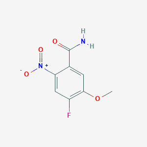 4-Fluoro-5-methoxy-2-nitrobenzamide