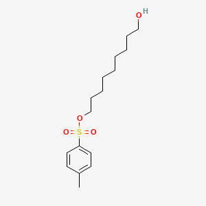 molecular formula C16H26O4S B8123329 9-Hydroxynonyl 4-methylbenzenesulfonate 