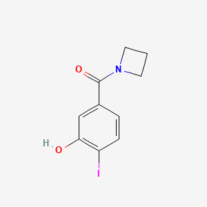 5-(Azetidine-1-carbonyl)-2-iodophenol