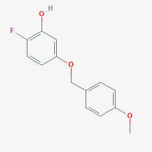 2-Fluoro-5-(4-methoxybenzyloxy)-phenol