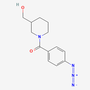 [1-(4-Azidobenzoyl)piperidin-3-yl]methanol