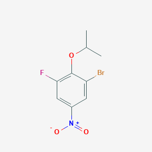 1-Bromo-3-fluoro-2-isopropoxy-5-nitro-benzene