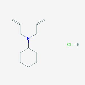 molecular formula C12H22ClN B081240 Diallylcyclohexylamine hydrochloride CAS No. 14825-72-0