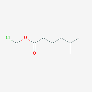 molecular formula C8H15ClO2 B8124512 5-Methyl-hexanoic acid chloromethyl ester 