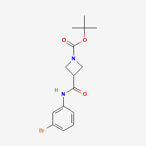 3-(3-Bromo-phenylcarbamoyl)-azetidine-1-carboxylic acid tert-butyl ester