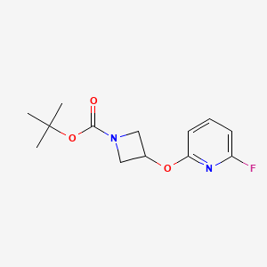 3-(6-Fluoro-pyridin-2-yloxy)-azetidine-1-carboxylic acid tert-butyl ester