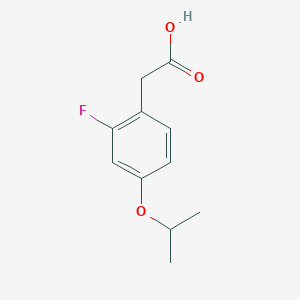 2-(2-Fluoro-4-isopropoxyphenyl)acetic acid