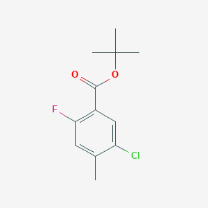 tert-Butyl 5-chloro-2-fluoro-4-methylbenzoate