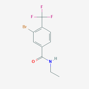 3-Bromo-N-ethyl-4-(trifluoromethyl)benzamide