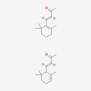 molecular formula C26H40O2 B8125255 Ionone, alpha and beta 