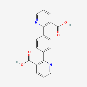 2,2'-(1,4-Phenylene)dinicotinic Acid