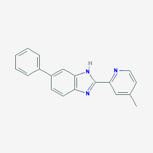 B081254 2-(4-methylpyridin-2-yl)-6-phenyl-1H-benzimidazole CAS No. 14040-57-4