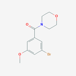 (3-Bromo-5-methoxy-phenyl)-morpholin-4-yl-methanone