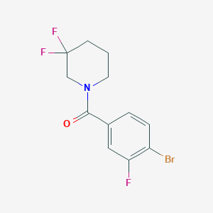 (4-Bromo-3-fluorophenyl)(3,3-difluoropiperidin-1-yl)methanone