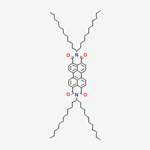 molecular formula C70H102N2O4 B8125597 N,N'-Bis(1-undecyldodecyl)perylene-3,4:9,10-bisdicarbimide 