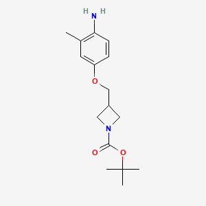 3-(4-Amino-3-methyl-phenoxymethyl)-azetidine-1-carboxylic acid tert-butyl ester