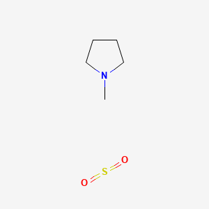 molecular formula C5H11NO2S B8125910 1-Methylpyrrolidine;sulfur dioxide 